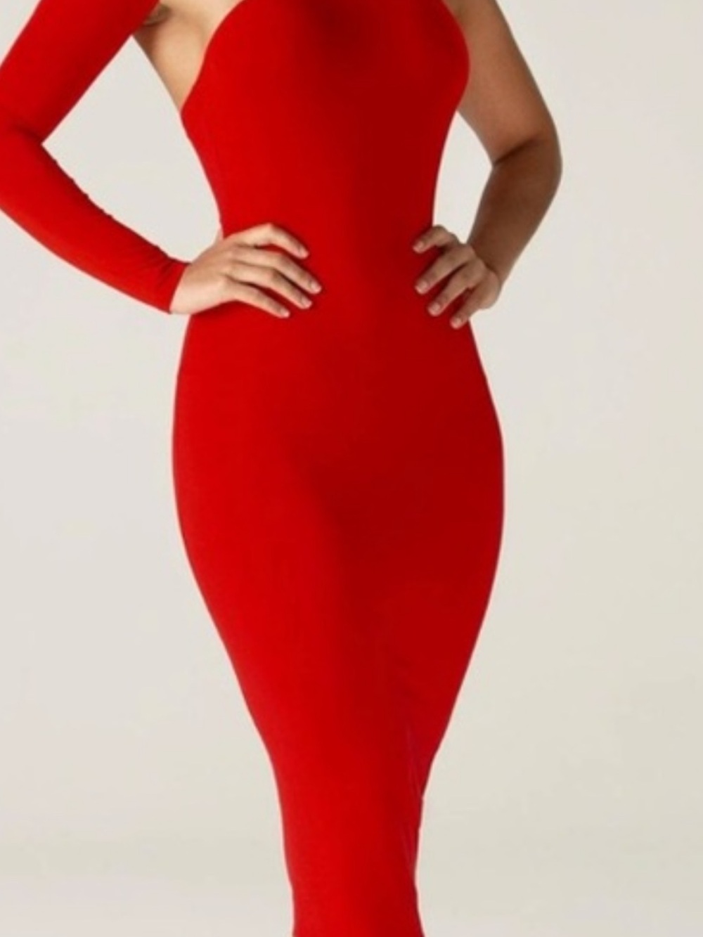 Alieva Dasha Modern Dress Red Large